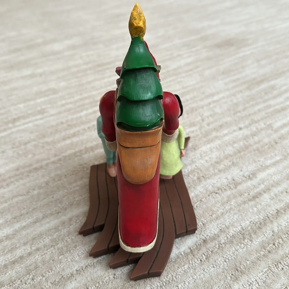 Demdaco Soon Would Be There Santa Figurine by Rhett Johnson - 2005 Collectible